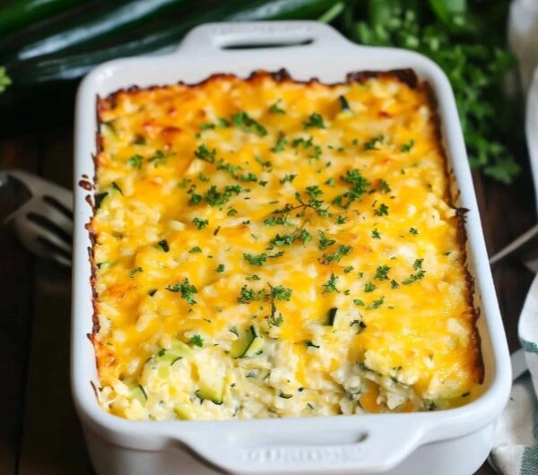 Cheesy Zucchini Casserole Recipe