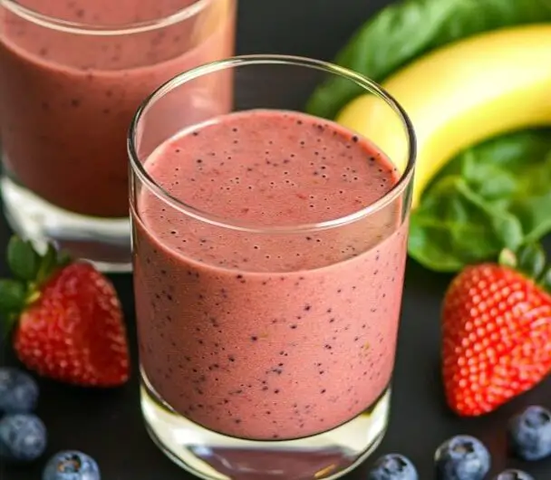 Strawberry Spinach Smoothie Recipe