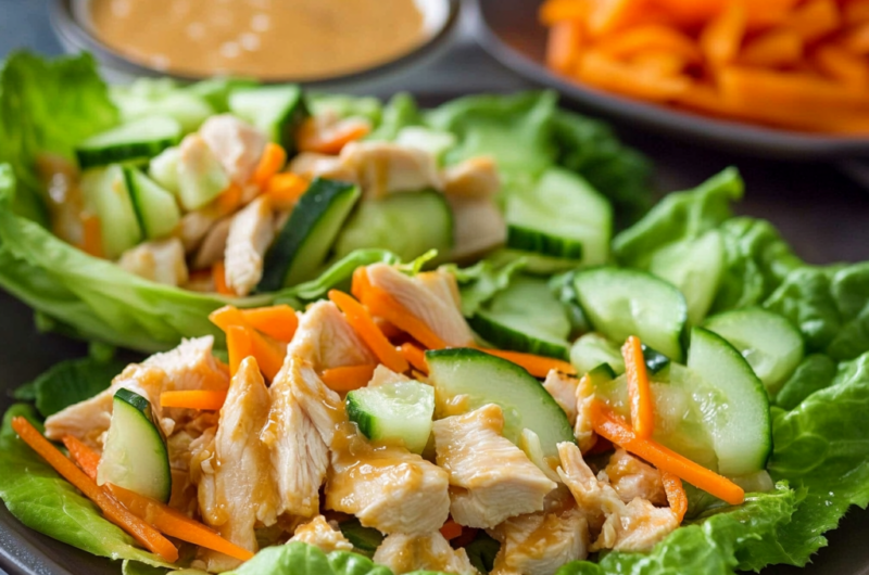 Chicken Lettuce Wraps Recipe