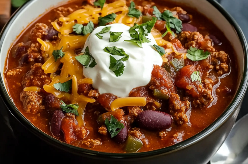 Crockpot Chili Recipe
