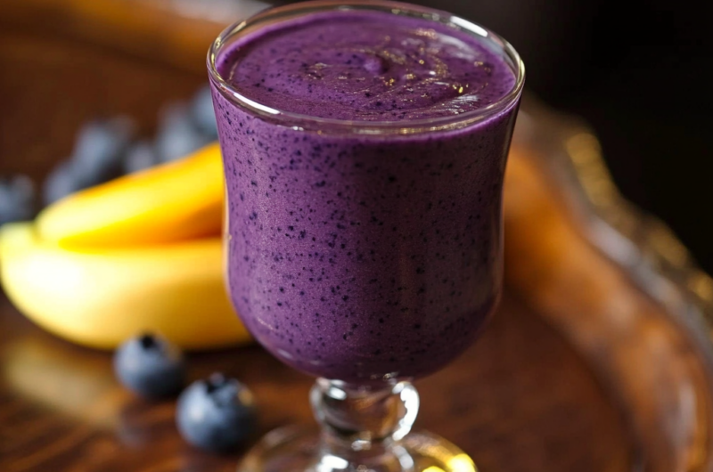 Velvety Blueberry Smoothie Recipe