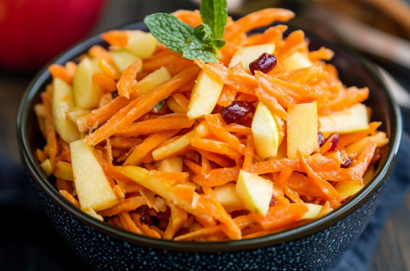 Quick Carrot & Apple Salad Recipe