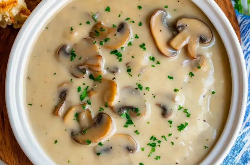 Easy Mushroom Gravy Recipe