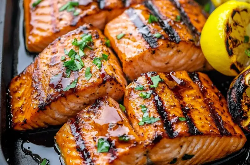 Grilled Maple Salmon Recipe