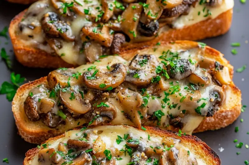 Mushroom Sandwich Melts Recipe