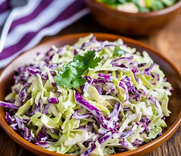 Creamy Coconut Coleslaw Recipe