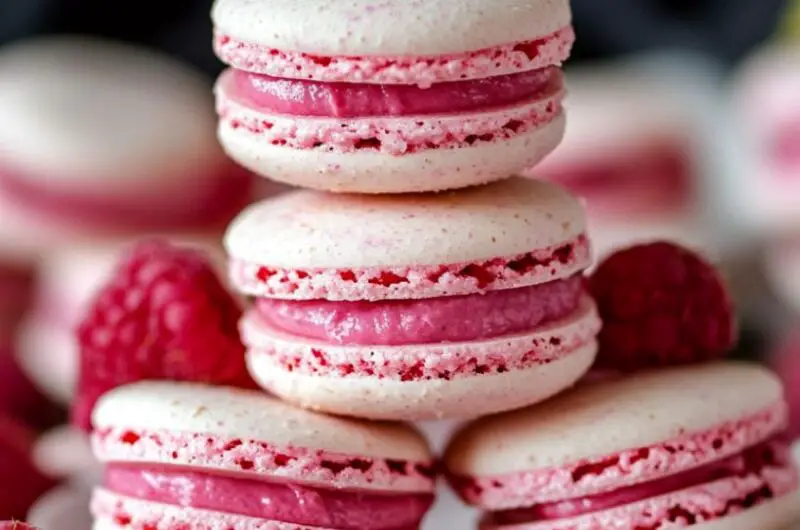Raspberry Macarons Recipe