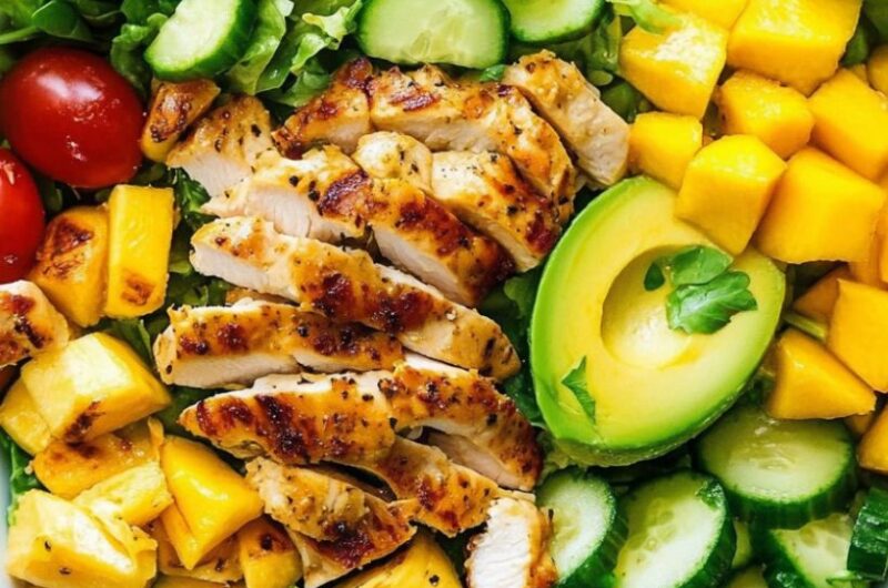 Chicken Mango Avocado Salad Recipe