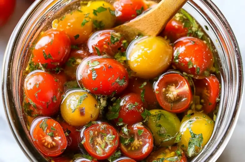 Marinated Cherry Tomatoes Recipe