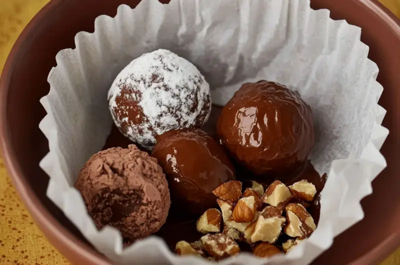 Cream Cheese Chocolate Truffles Recipe
