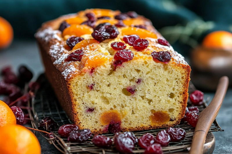 Cranberry Apricot Loaf (A Keks Recipe)