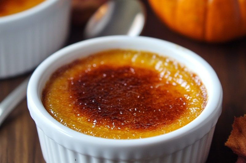 Pumpkin Crème Brûlée Recipe