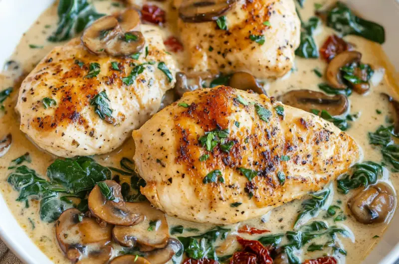 Creamy Tuscan Chicken Recipe