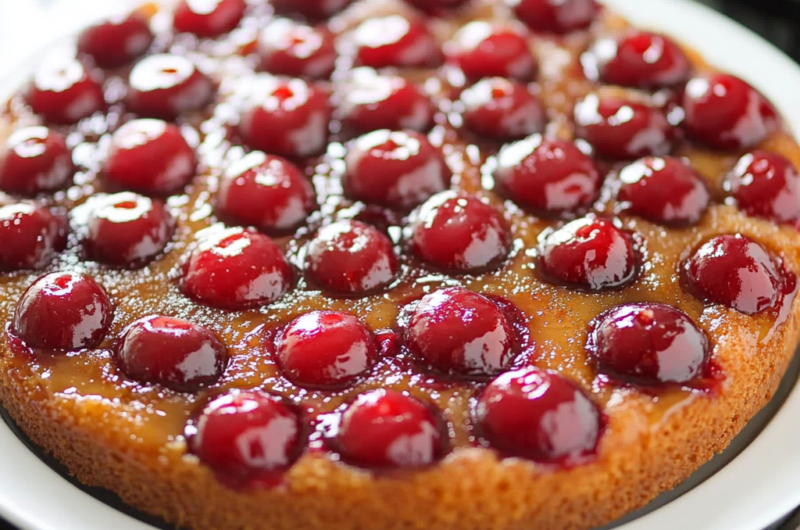 Cherry Upside-Down Cake Recipe