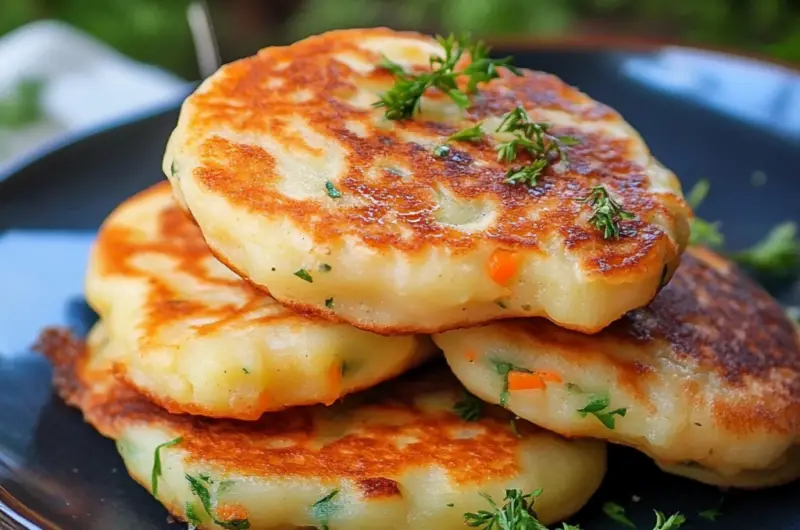 Stuffed Potato Pancakes