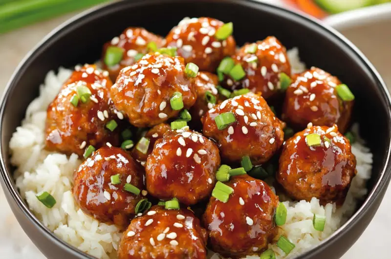 Teriyaki Meatballs Recipe