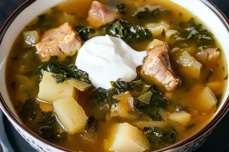 Shchavel Borscht (Sorrel Soup)