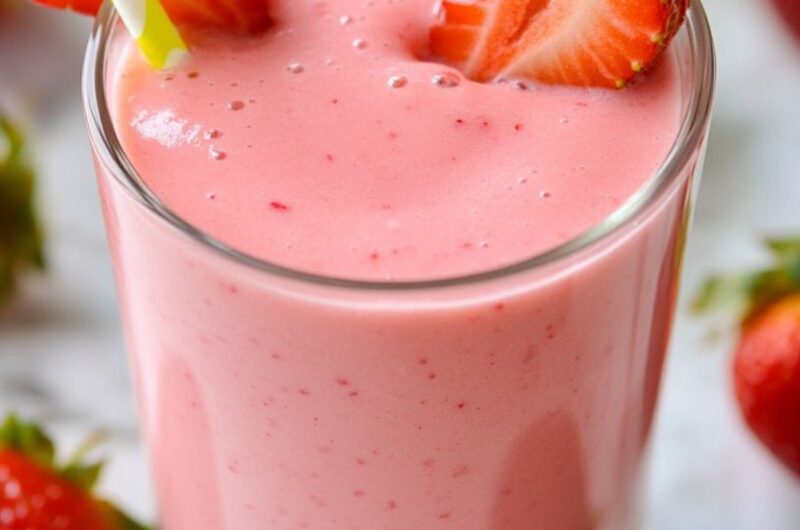 Easy Strawberry Smoothie Recipe