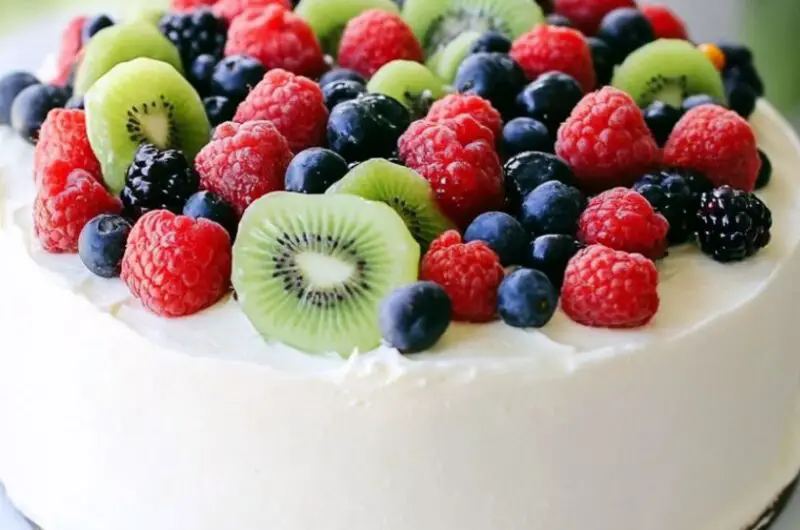 Kiwi Berry Cake Recipe