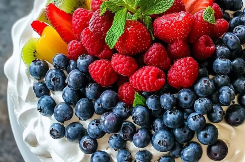 Berry Pavlova Cake Recipe