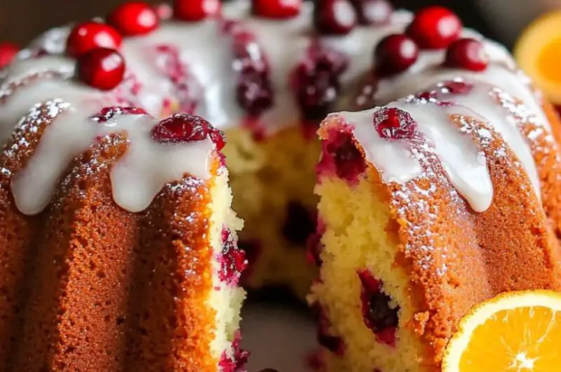 Cranberry Bundt Cake Recipe