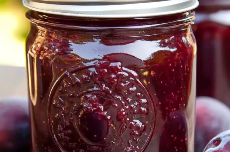 Plum Jam Recipe (No Peel, No Pectin!)