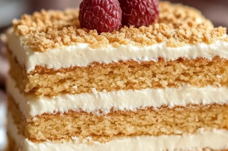 Mom’s Spartak Cake Recipe