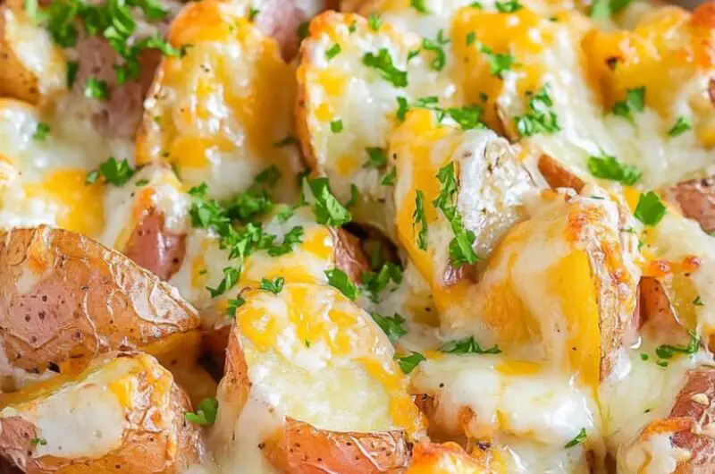 Baked Cheesy Ranch Potatoes Recipe
