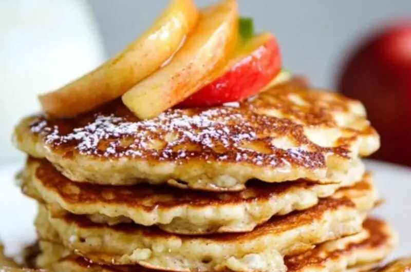 Apple and Cottage Cheese Pancakes
