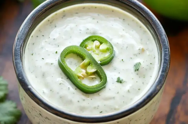 Jalapeño Ranch Dressing