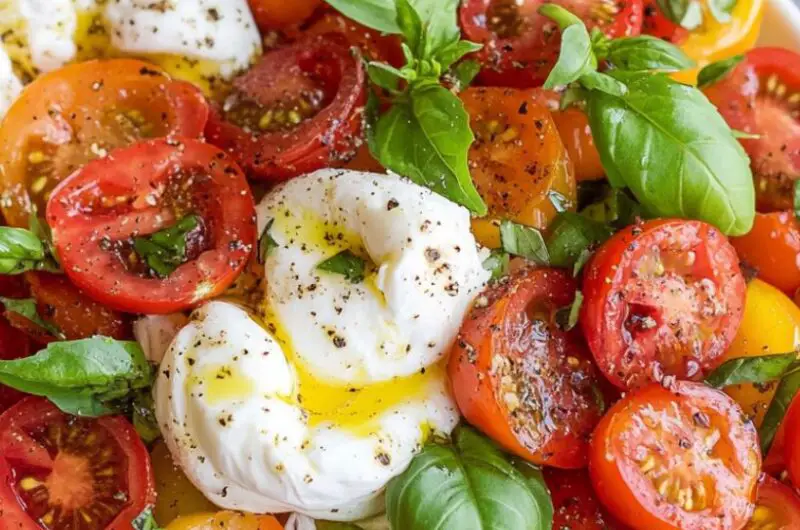 Tomato Burrata Salad Recipe