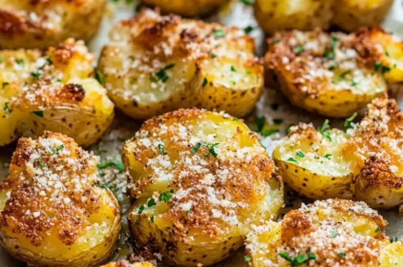 Crispy Smashed Potatoes Recipe