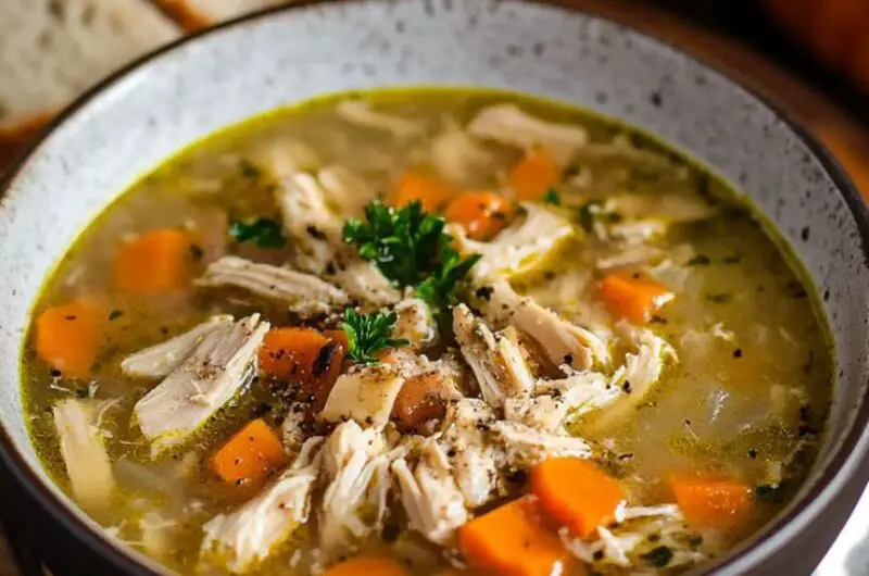 Old Fashioned Chicken Noodle Soup Recipe