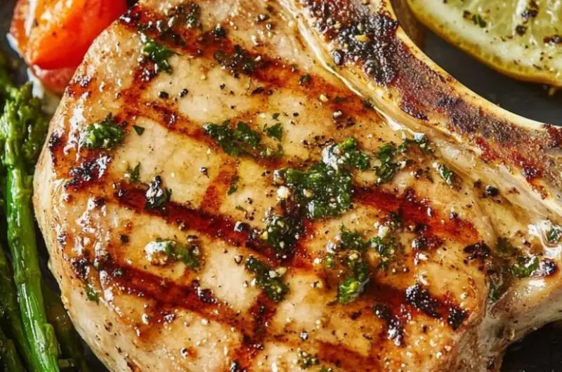Juicy Grilled Pork Chops Recipe