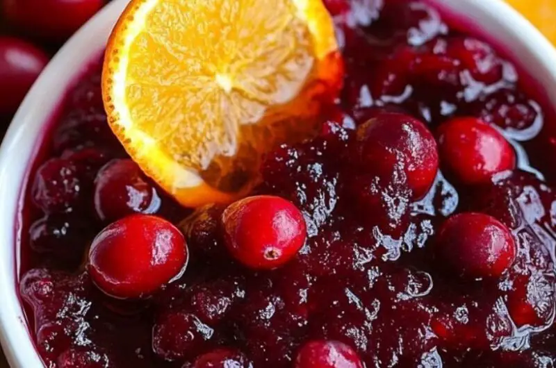 Cranberry Orange Sauce