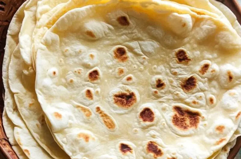 Soft Flour Tortillas Recipe