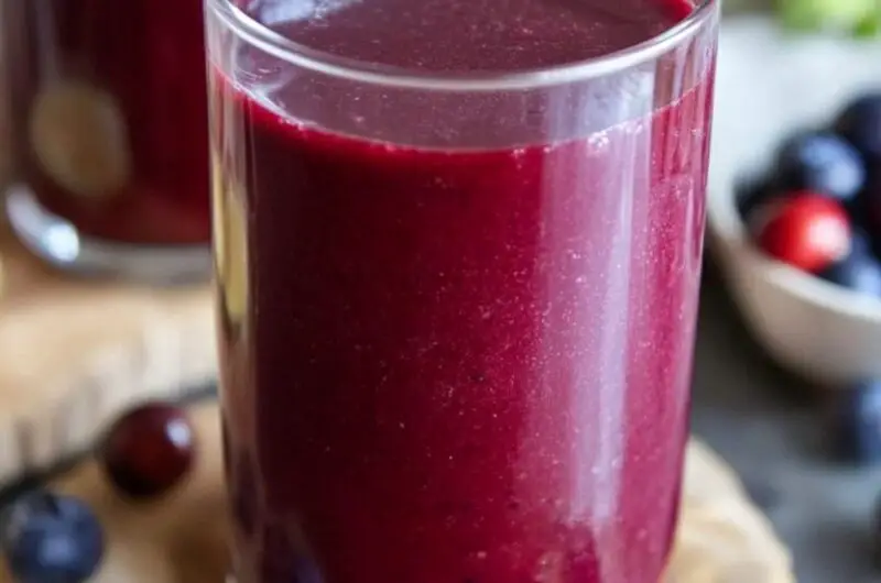 Cranberry Blueberry Juice