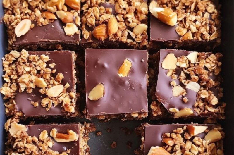 Dairy-Free Protein Granola Squares