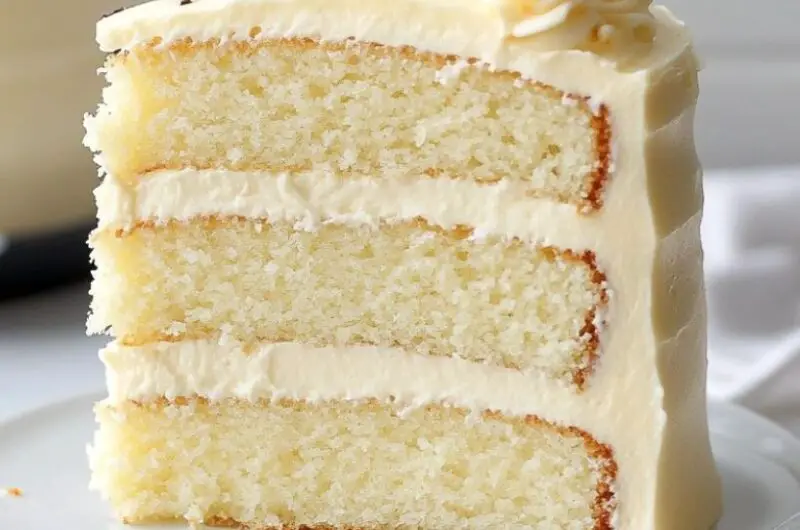 Vanilla Custard Cake Recipe