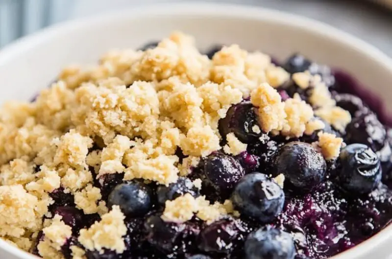 Blueberry Crumble