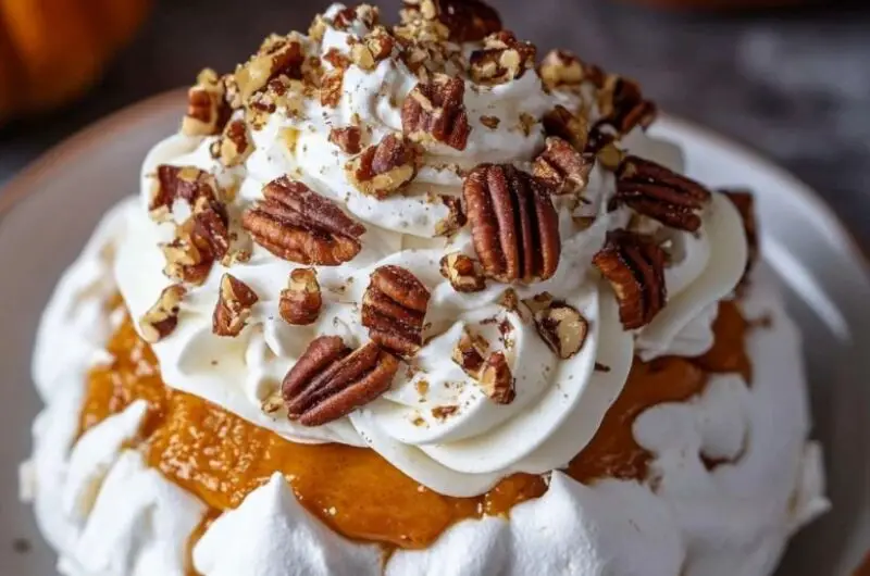 Pumpkin Pavlova