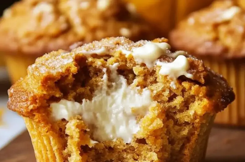 Pumpkin Cream Cheese Muffins