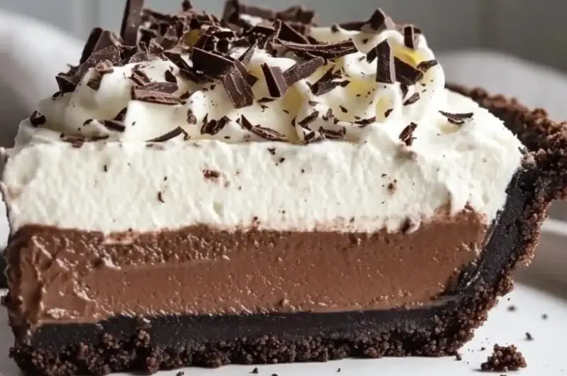 French Silk Pie with Oreo Crust