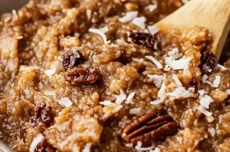 German Chocolate Cake Frosting – Coconut Pecan