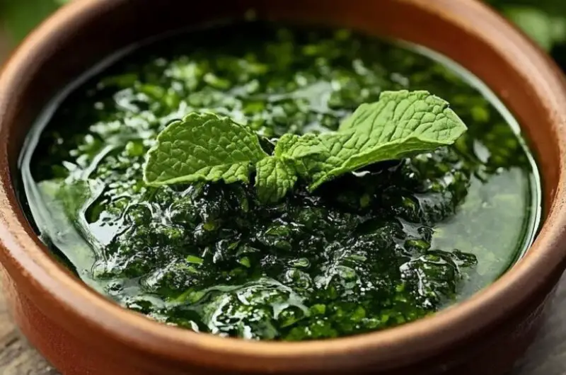 Homemade Mint Sauce