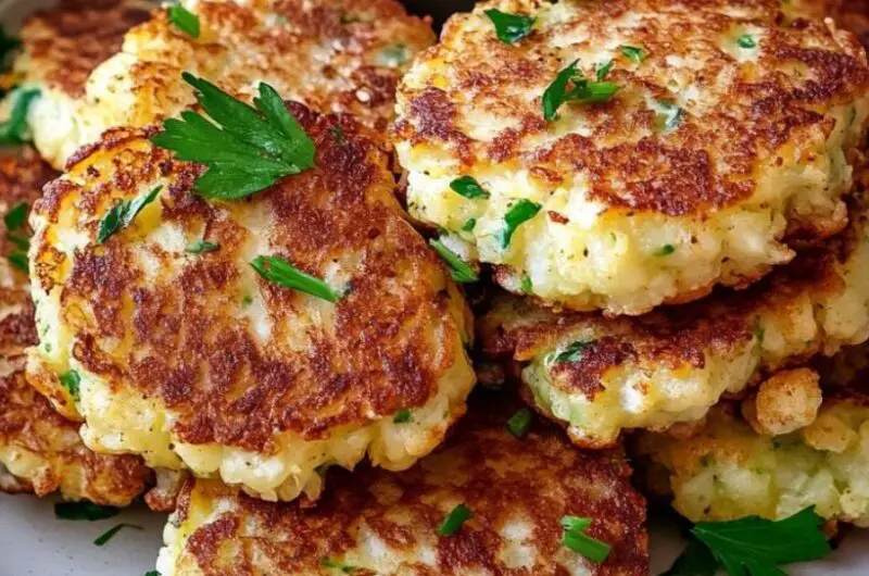 Simple Cauliflower Fritters
