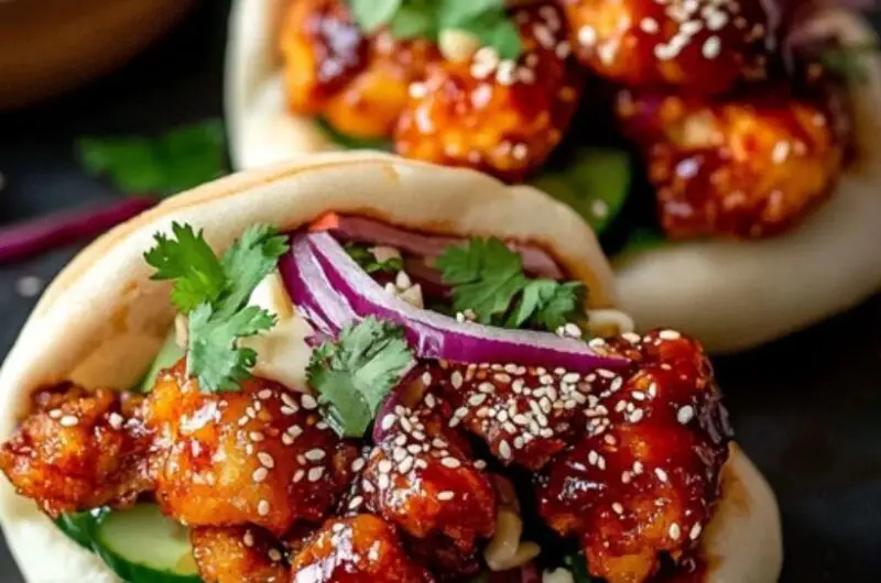 Korean Chicken Bao