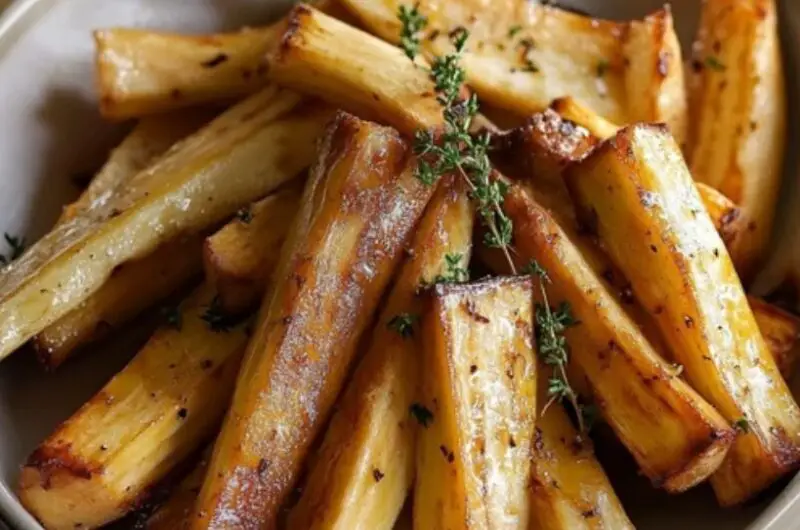 Honey Roasted Parsnips