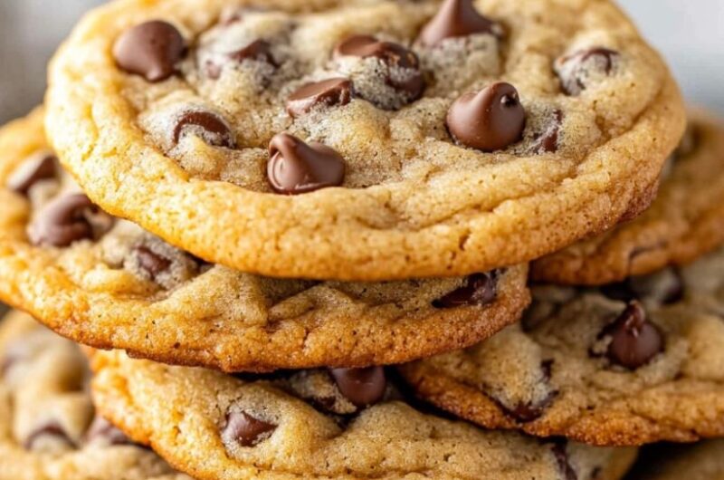 Soft and Chewy Chocolate Chip Cookies