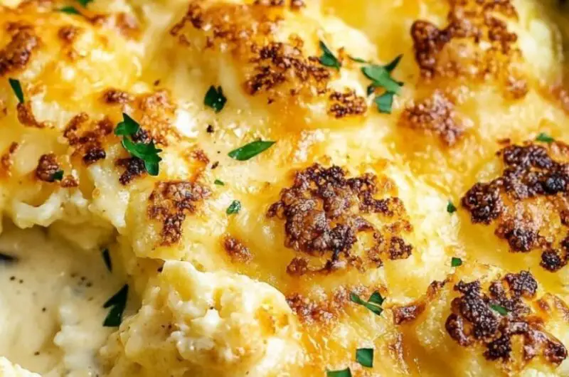 Easy Cauliflower Cheese